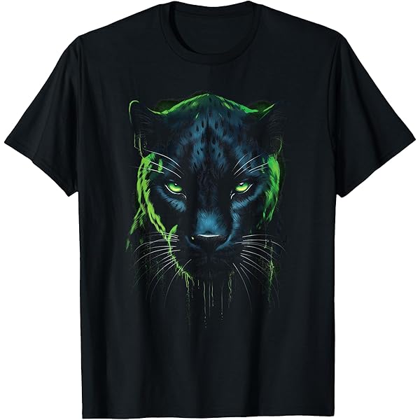 【KIBACOWORKS】シャツ PARADISE PANTHER 黒 PARADISE PANTHER